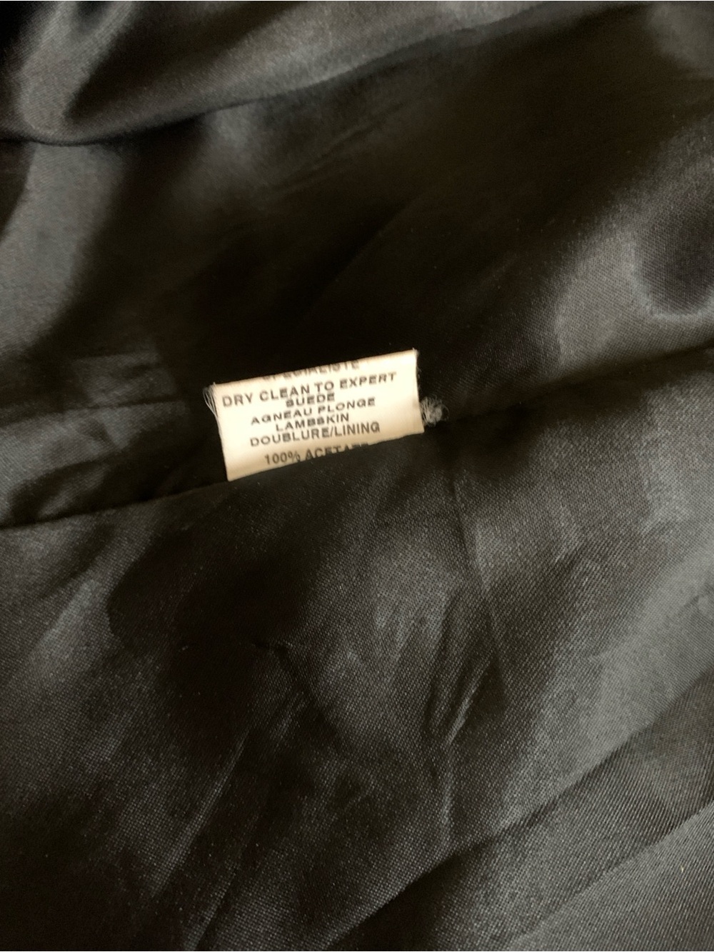 Vintage Paris France Sexy Gothic Black Leather Trench Style Jacket - Picture 14 of 16